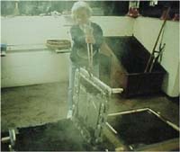 Mom in foundry